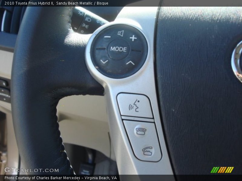 Sandy Beach Metallic / Bisque 2010 Toyota Prius Hybrid II