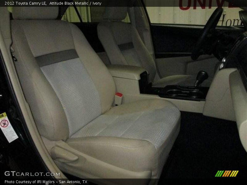 Attitude Black Metallic / Ivory 2012 Toyota Camry LE