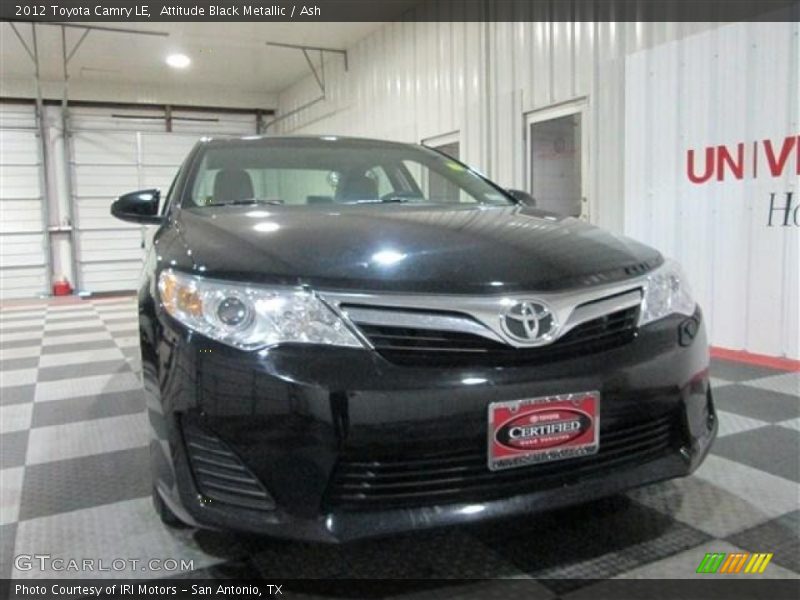 Attitude Black Metallic / Ash 2012 Toyota Camry LE
