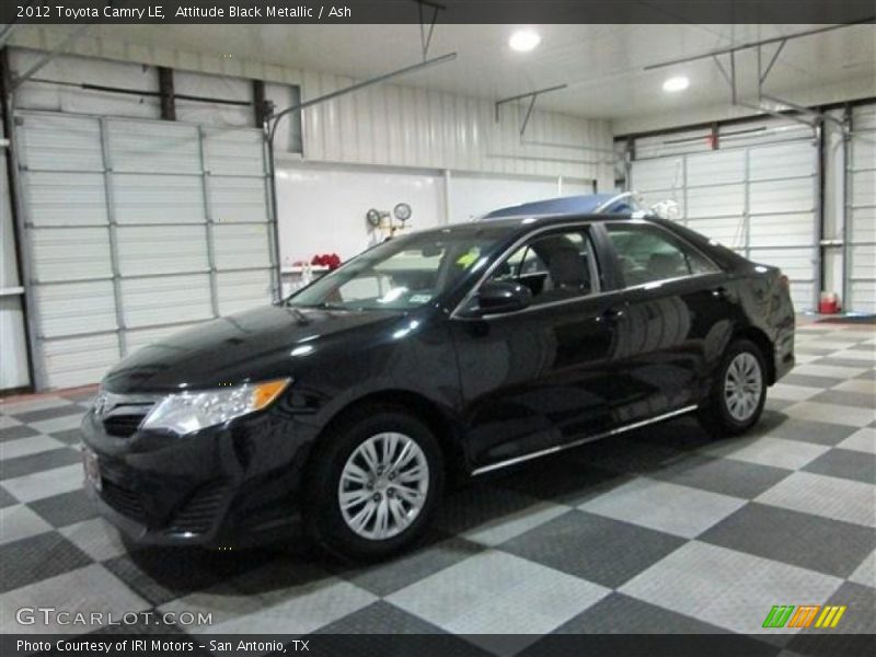 Attitude Black Metallic / Ash 2012 Toyota Camry LE