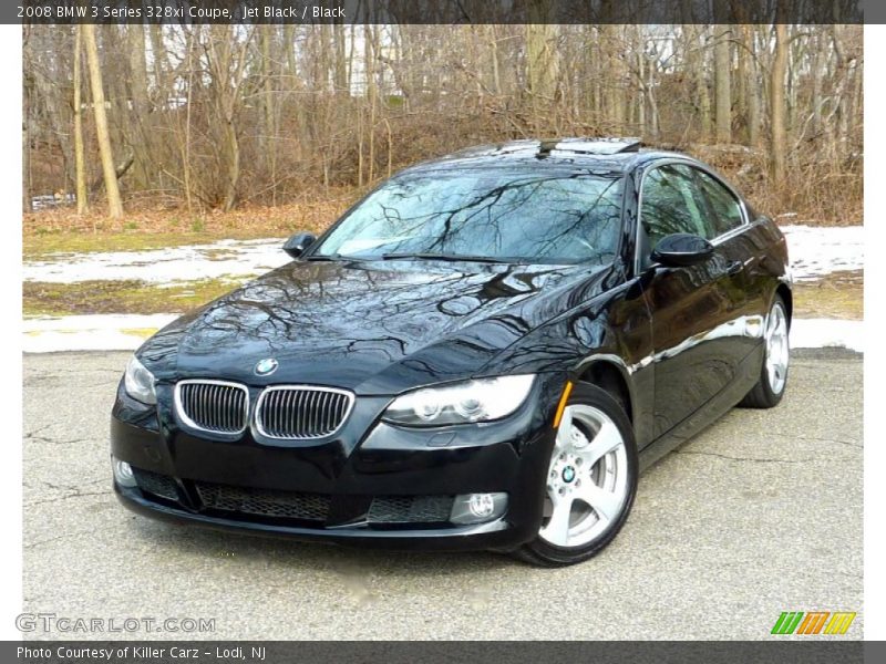 Front 3/4 View of 2008 3 Series 328xi Coupe