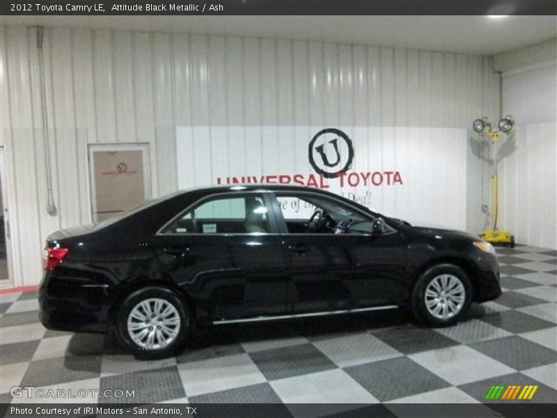 Attitude Black Metallic / Ash 2012 Toyota Camry LE