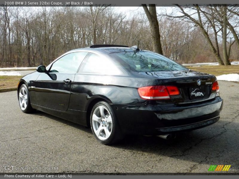 Jet Black / Black 2008 BMW 3 Series 328xi Coupe