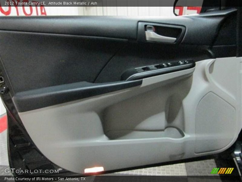 Attitude Black Metallic / Ash 2012 Toyota Camry LE