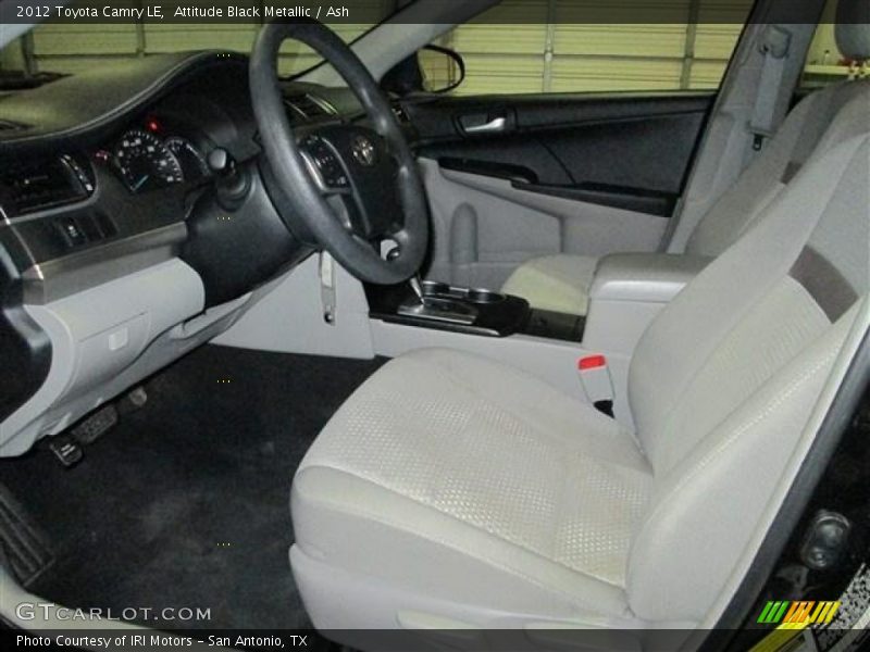 Attitude Black Metallic / Ash 2012 Toyota Camry LE
