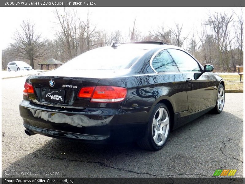 Jet Black / Black 2008 BMW 3 Series 328xi Coupe