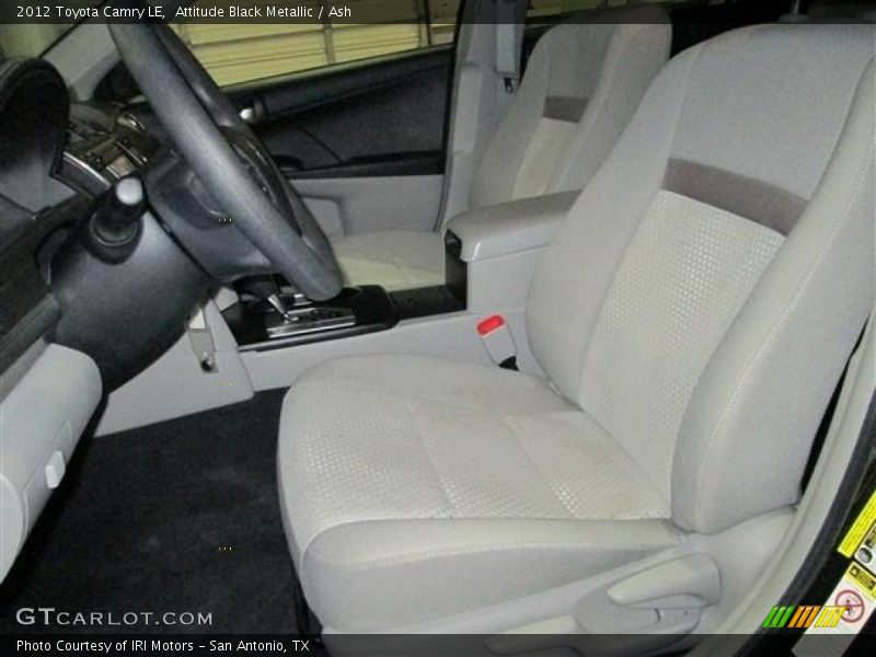 Attitude Black Metallic / Ash 2012 Toyota Camry LE