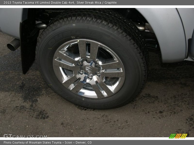 Silver Streak Mica / Graphite 2013 Toyota Tacoma V6 Limited Double Cab 4x4