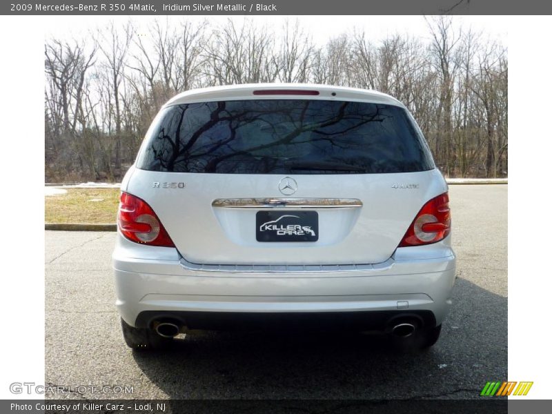 Iridium Silver Metallic / Black 2009 Mercedes-Benz R 350 4Matic