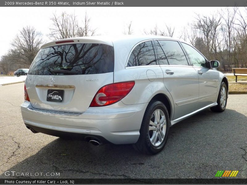 Iridium Silver Metallic / Black 2009 Mercedes-Benz R 350 4Matic