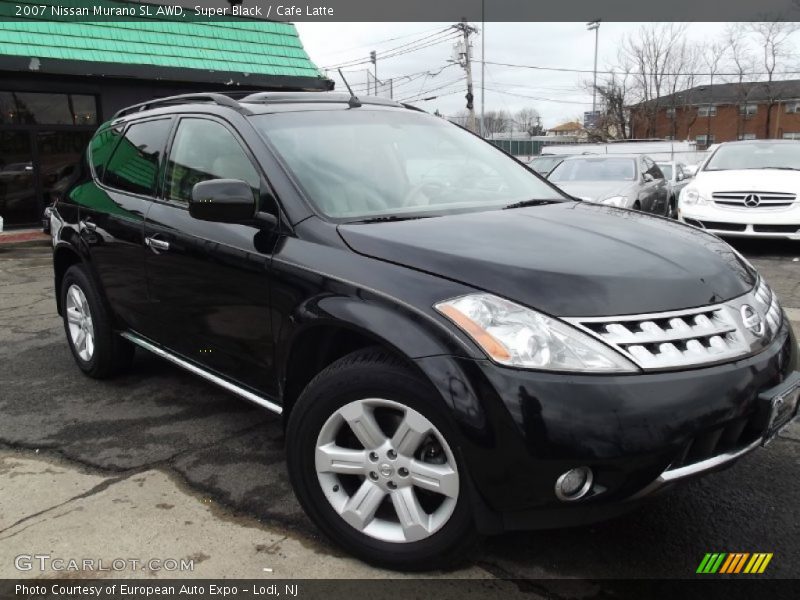 Super Black / Cafe Latte 2007 Nissan Murano SL AWD