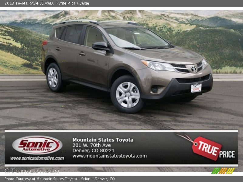 Pyrite Mica / Beige 2013 Toyota RAV4 LE AWD