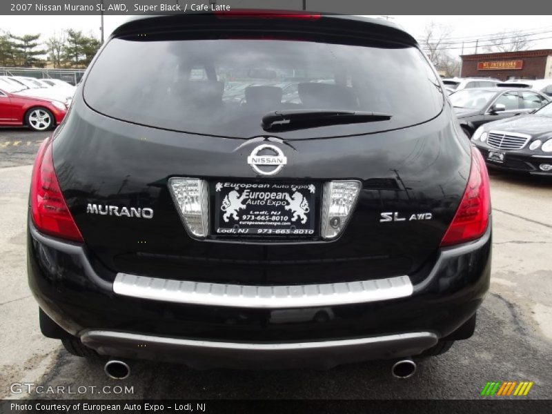 Super Black / Cafe Latte 2007 Nissan Murano SL AWD