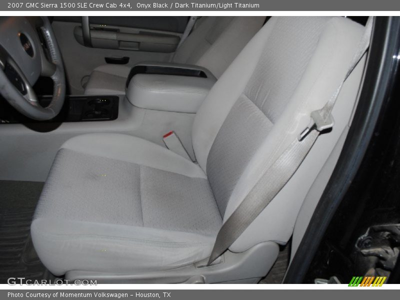 Onyx Black / Dark Titanium/Light Titanium 2007 GMC Sierra 1500 SLE Crew Cab 4x4