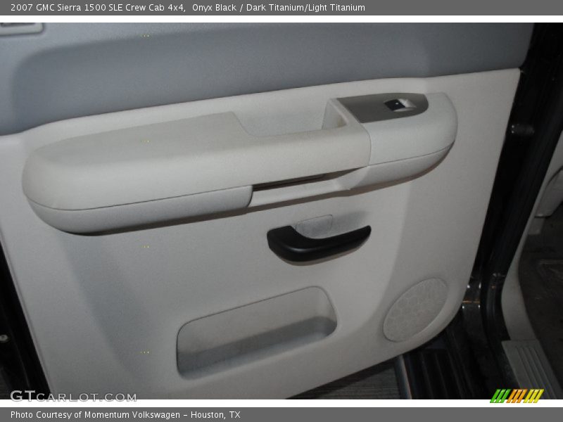 Onyx Black / Dark Titanium/Light Titanium 2007 GMC Sierra 1500 SLE Crew Cab 4x4