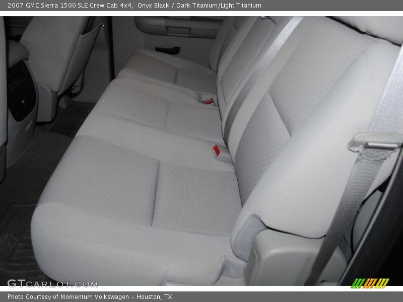 Onyx Black / Dark Titanium/Light Titanium 2007 GMC Sierra 1500 SLE Crew Cab 4x4