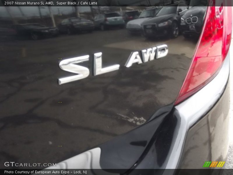 Super Black / Cafe Latte 2007 Nissan Murano SL AWD