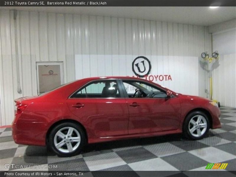 Barcelona Red Metallic / Black/Ash 2012 Toyota Camry SE