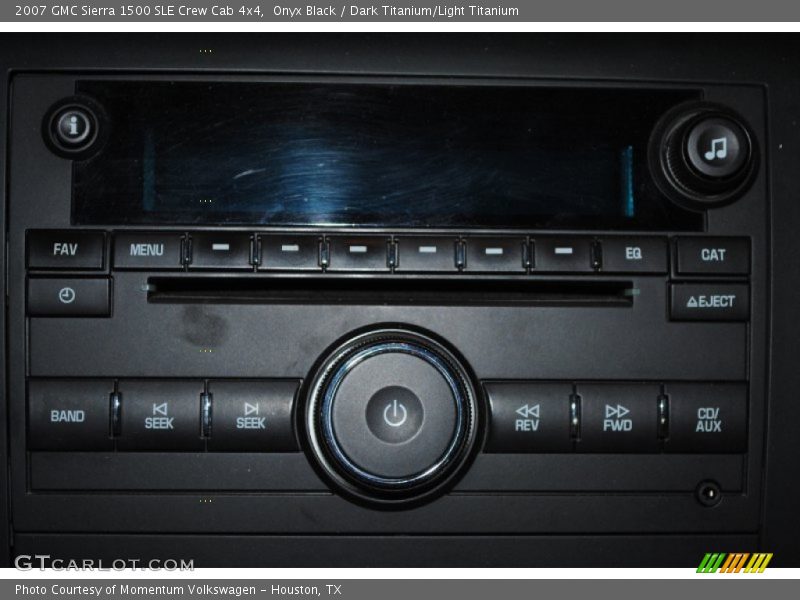 Onyx Black / Dark Titanium/Light Titanium 2007 GMC Sierra 1500 SLE Crew Cab 4x4
