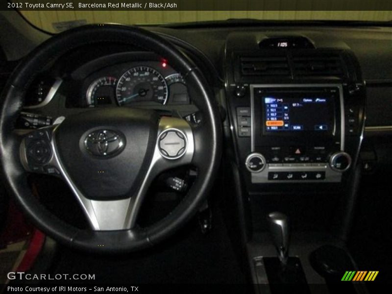 Barcelona Red Metallic / Black/Ash 2012 Toyota Camry SE
