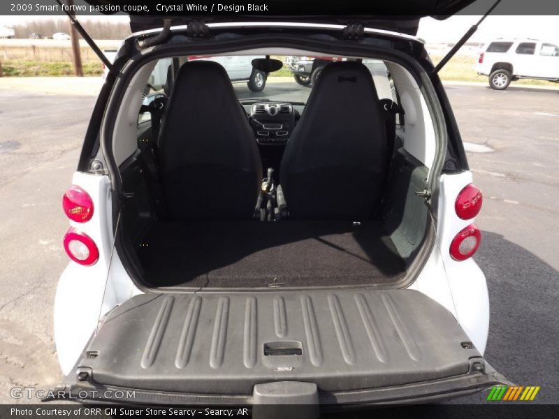 Crystal White / Design Black 2009 Smart fortwo passion coupe