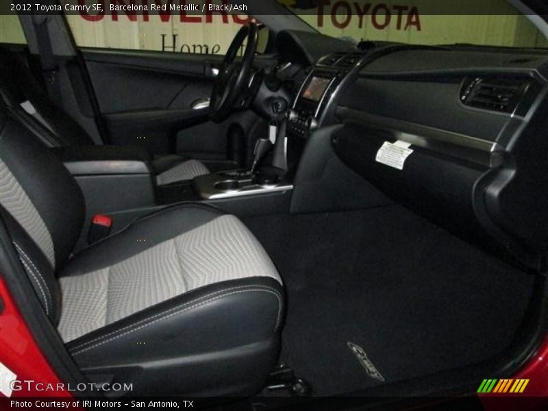 Barcelona Red Metallic / Black/Ash 2012 Toyota Camry SE