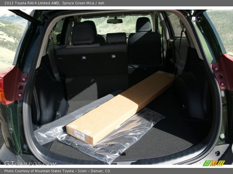 Spruce Green Mica / Ash 2013 Toyota RAV4 Limited AWD