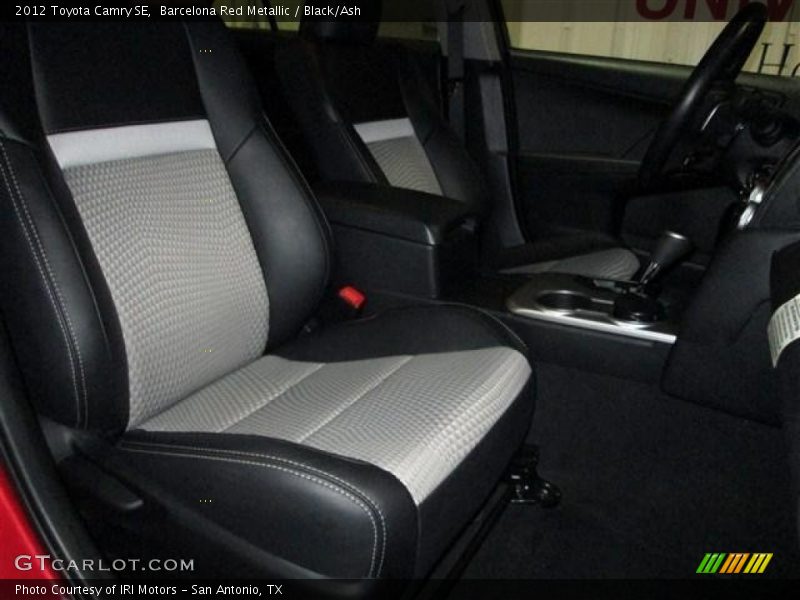 Barcelona Red Metallic / Black/Ash 2012 Toyota Camry SE