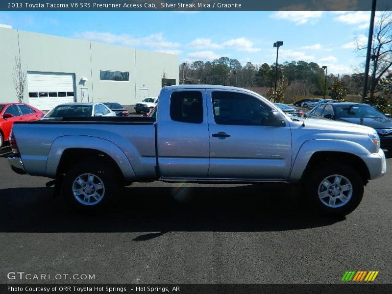 Silver Streak Mica / Graphite 2013 Toyota Tacoma V6 SR5 Prerunner Access Cab