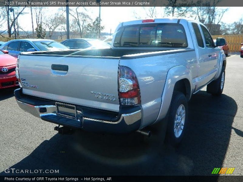 Silver Streak Mica / Graphite 2013 Toyota Tacoma V6 SR5 Prerunner Access Cab