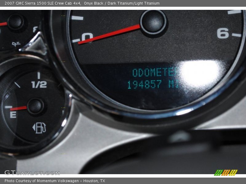 Onyx Black / Dark Titanium/Light Titanium 2007 GMC Sierra 1500 SLE Crew Cab 4x4