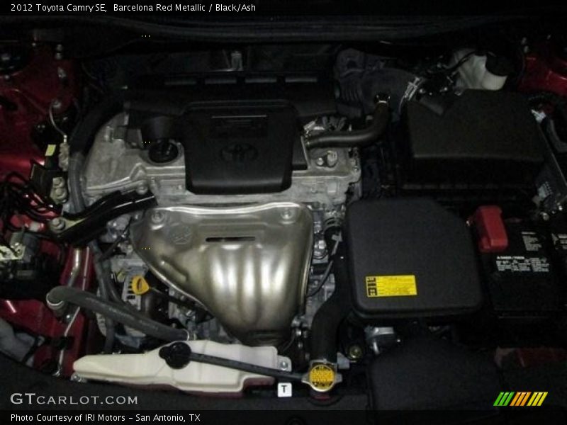 Barcelona Red Metallic / Black/Ash 2012 Toyota Camry SE