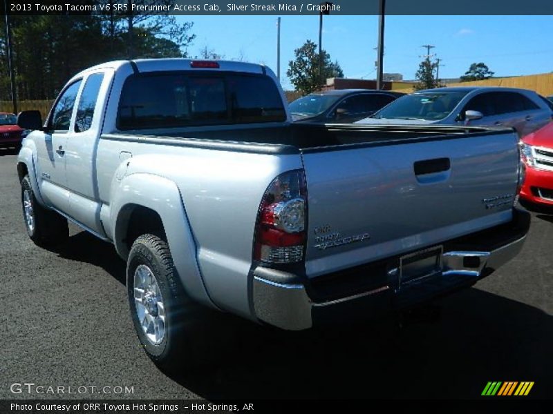 Silver Streak Mica / Graphite 2013 Toyota Tacoma V6 SR5 Prerunner Access Cab