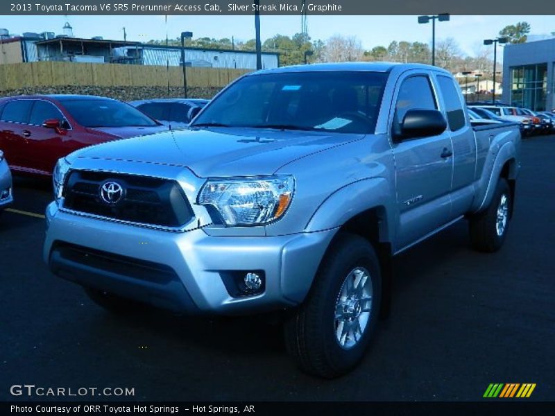 Silver Streak Mica / Graphite 2013 Toyota Tacoma V6 SR5 Prerunner Access Cab