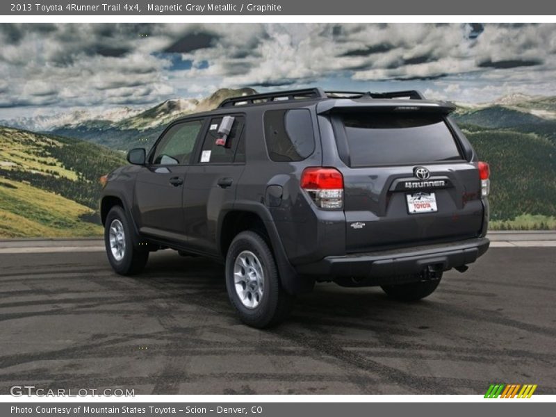 Magnetic Gray Metallic / Graphite 2013 Toyota 4Runner Trail 4x4