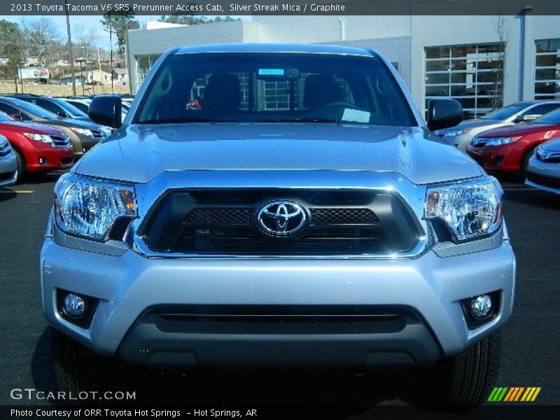 Silver Streak Mica / Graphite 2013 Toyota Tacoma V6 SR5 Prerunner Access Cab