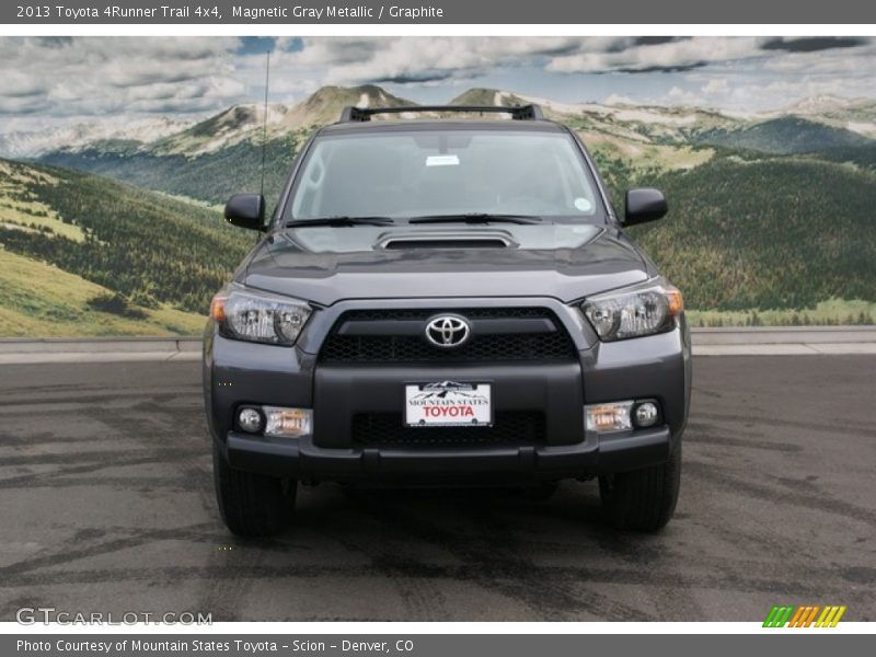 Magnetic Gray Metallic / Graphite 2013 Toyota 4Runner Trail 4x4