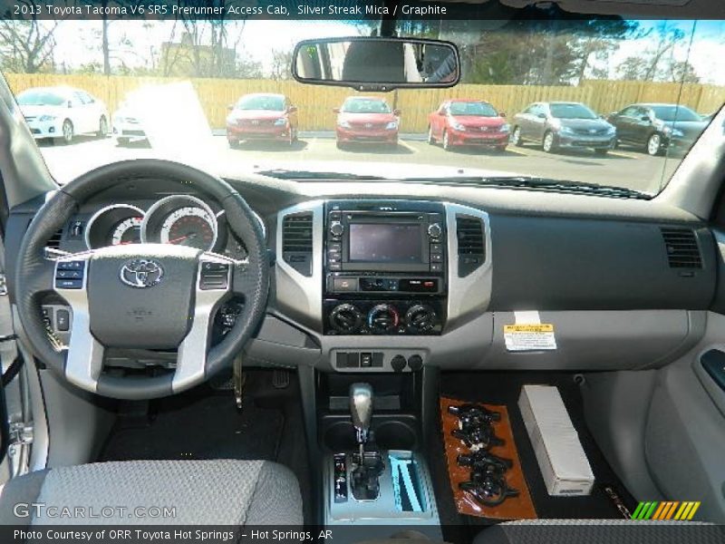 Silver Streak Mica / Graphite 2013 Toyota Tacoma V6 SR5 Prerunner Access Cab