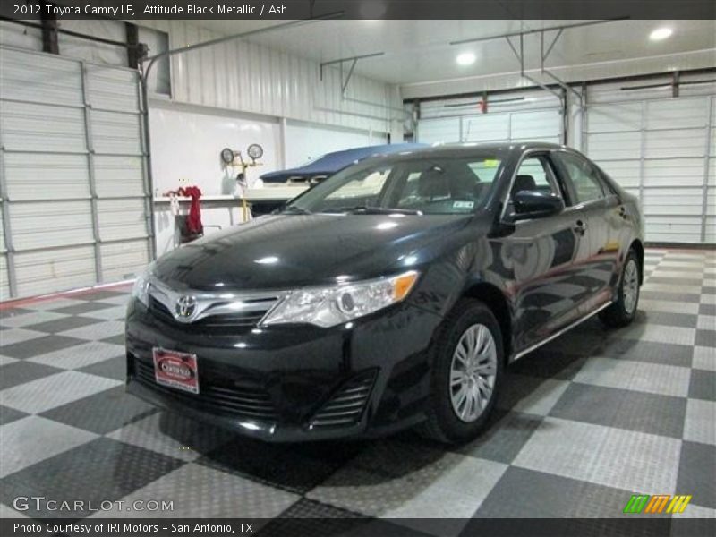Attitude Black Metallic / Ash 2012 Toyota Camry LE