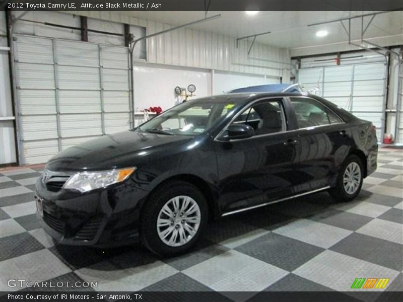 Attitude Black Metallic / Ash 2012 Toyota Camry LE