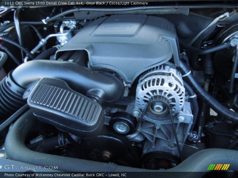  2011 Sierra 1500 Denali Crew Cab 4x4 Engine - 6.2 Liter Flex-Fuel OHV 16-Valve VVT Vortec V8