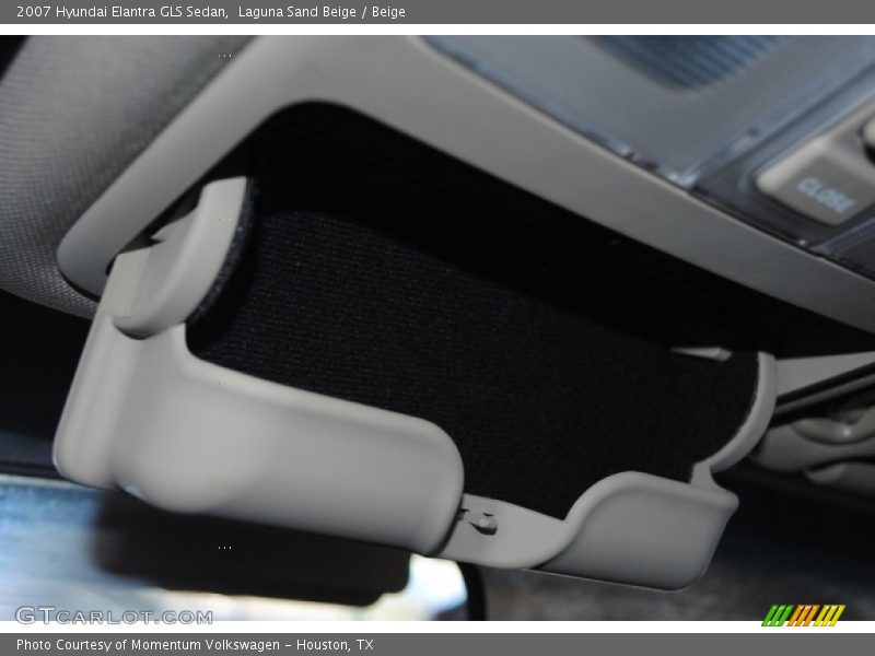Laguna Sand Beige / Beige 2007 Hyundai Elantra GLS Sedan