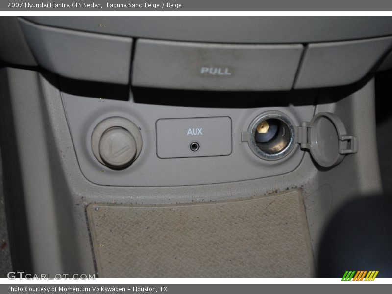 Laguna Sand Beige / Beige 2007 Hyundai Elantra GLS Sedan
