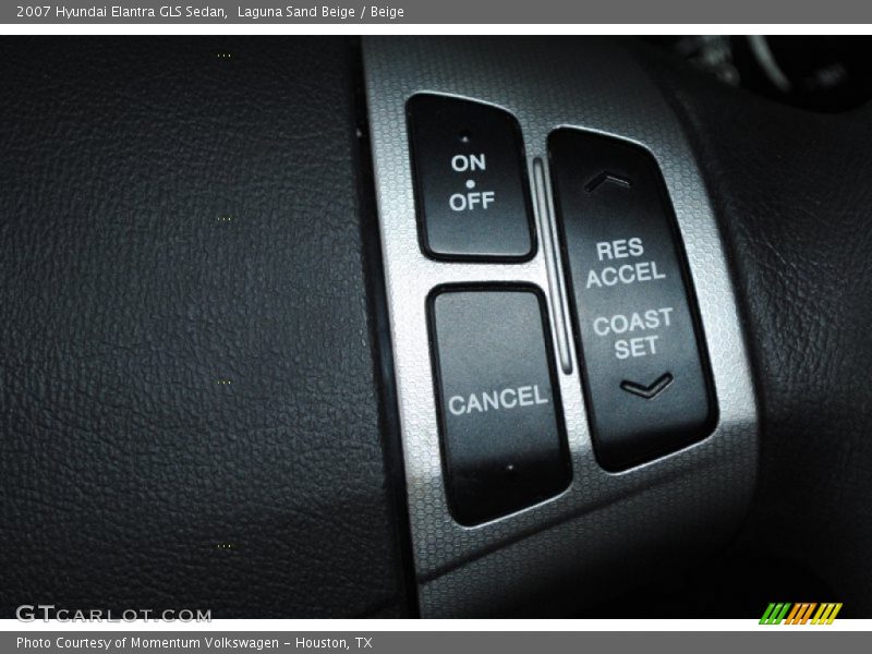Laguna Sand Beige / Beige 2007 Hyundai Elantra GLS Sedan