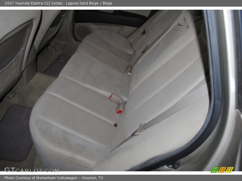 Laguna Sand Beige / Beige 2007 Hyundai Elantra GLS Sedan