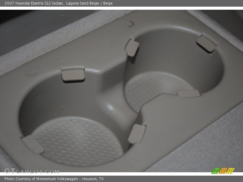 Laguna Sand Beige / Beige 2007 Hyundai Elantra GLS Sedan