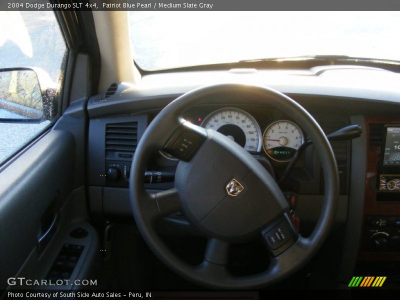 Patriot Blue Pearl / Medium Slate Gray 2004 Dodge Durango SLT 4x4