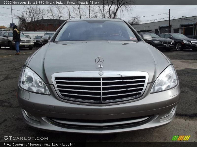 Pewter Metallic / Black 2009 Mercedes-Benz S 550 4Matic Sedan