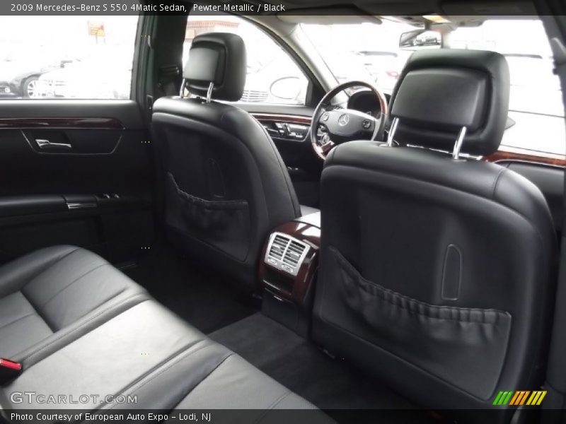 Pewter Metallic / Black 2009 Mercedes-Benz S 550 4Matic Sedan