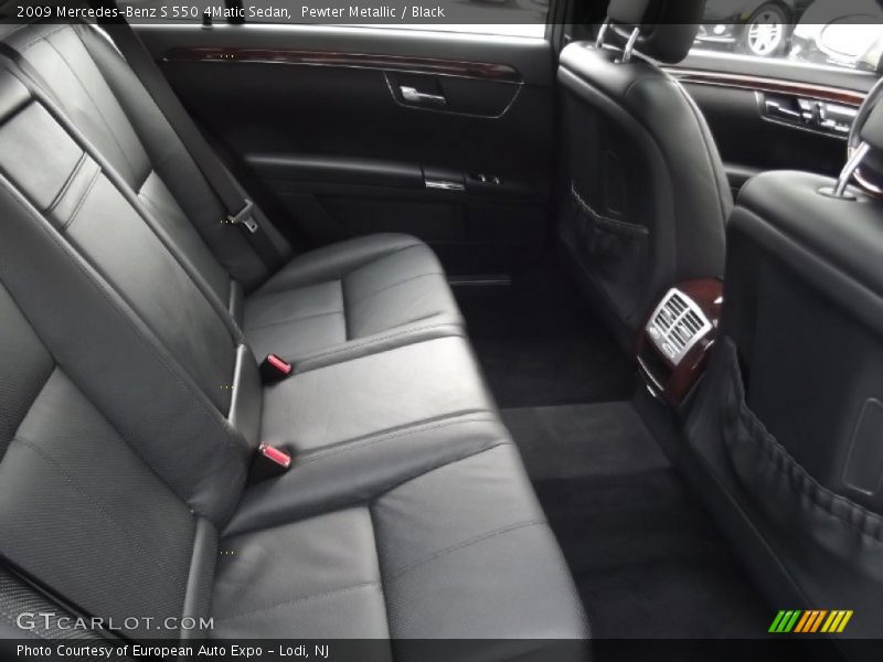 Pewter Metallic / Black 2009 Mercedes-Benz S 550 4Matic Sedan